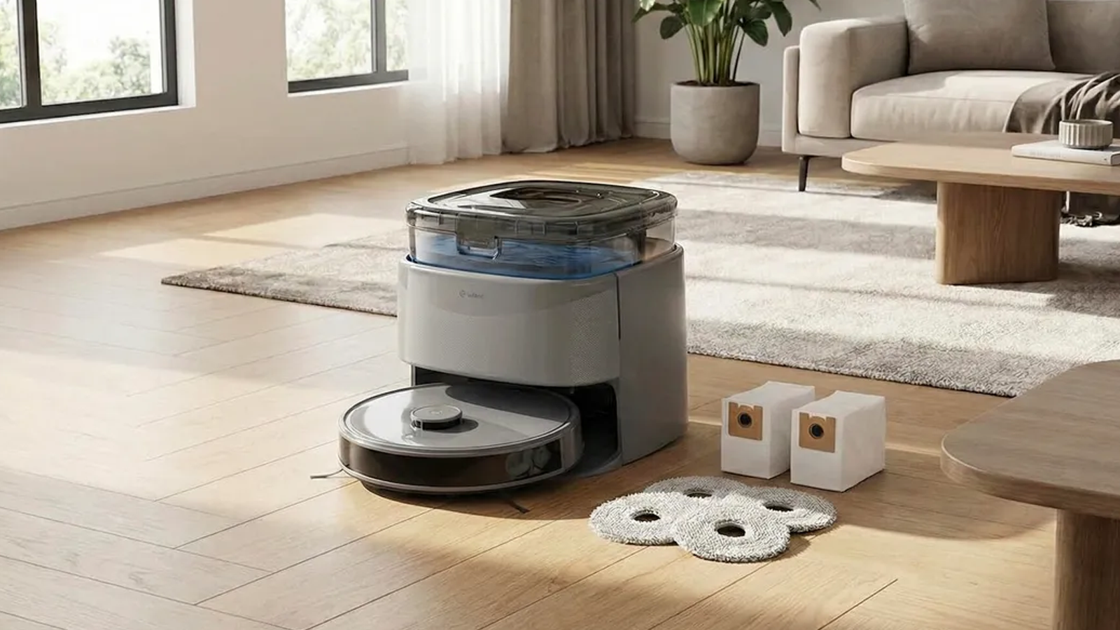 Lefant M3 Max, l'un des aspirateurs robots laveurs les plus abordables.