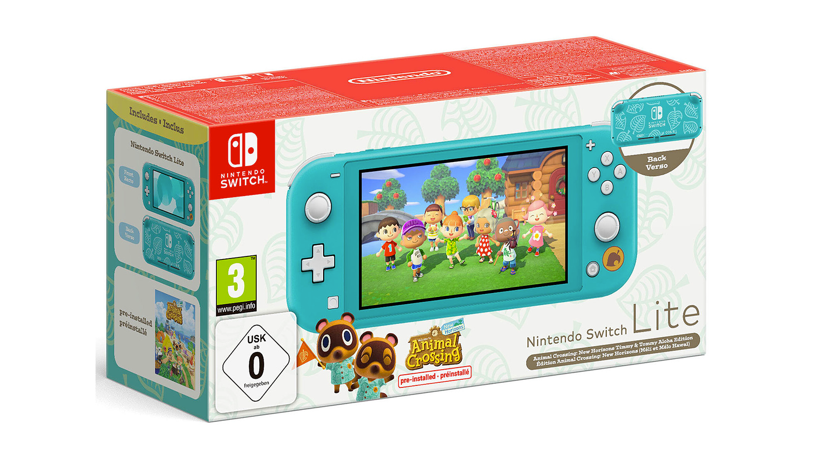 La Switch Lite Animal Crossing