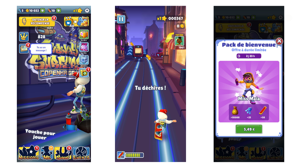 Subway Surfer, c'est come un bon vin qui se bonifie chaque année © sybogames