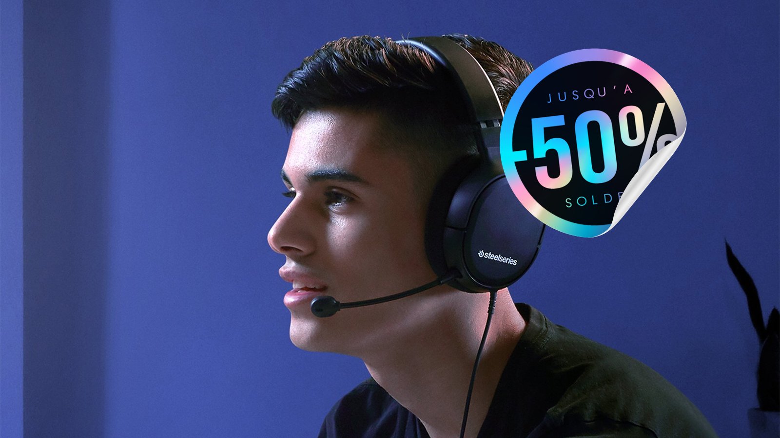 Le casque gaming filaire SteelSeries Arctis 1