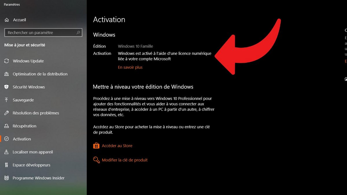 Activer Windows 10