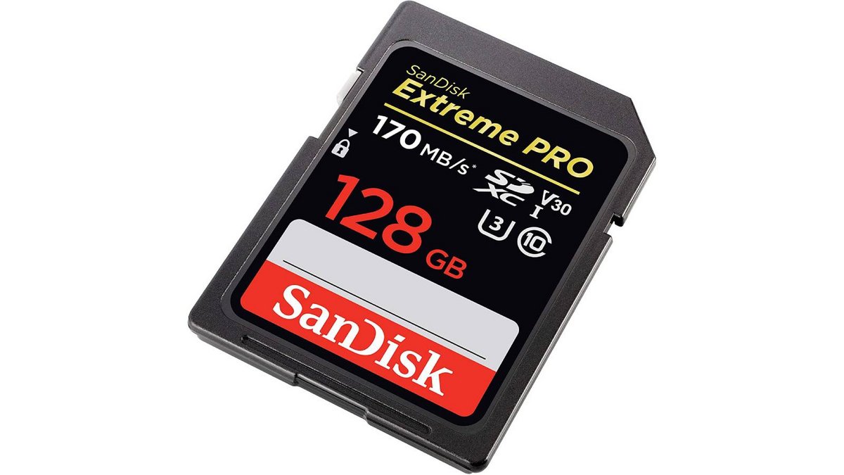 La carte SD SanDisk Extreme PRO 128 Go © SanDisk