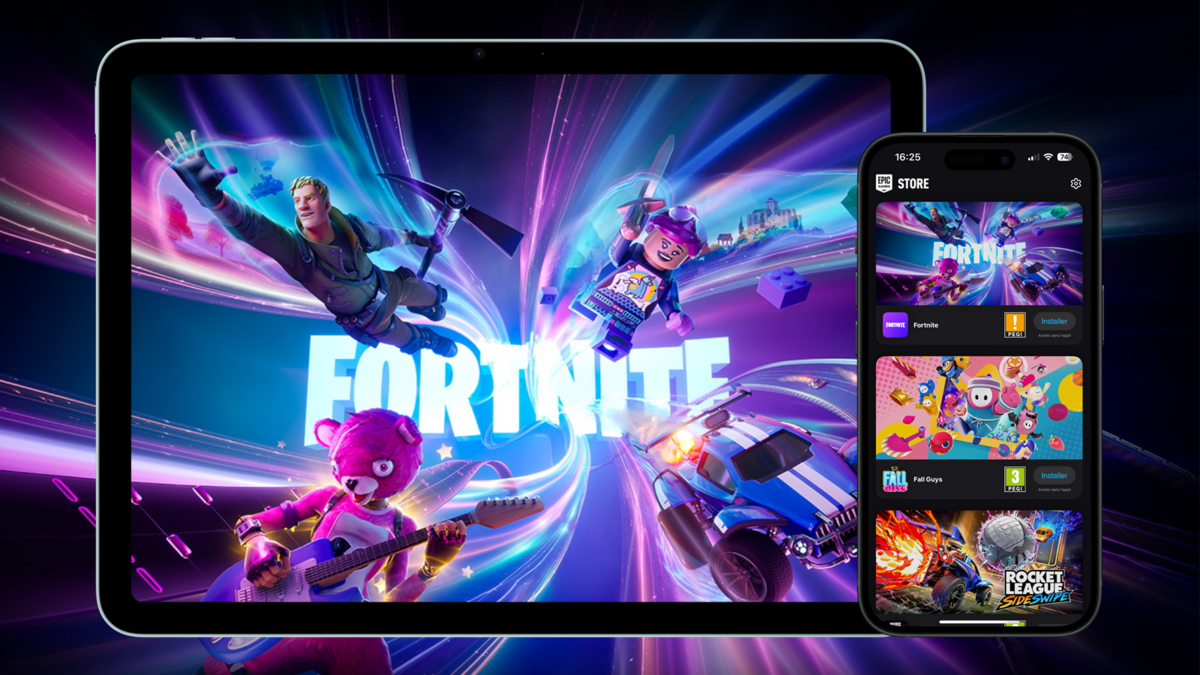 Comment installer Fortnite et l’Epic Games Store sur iPhone / iPad ? © Clubic