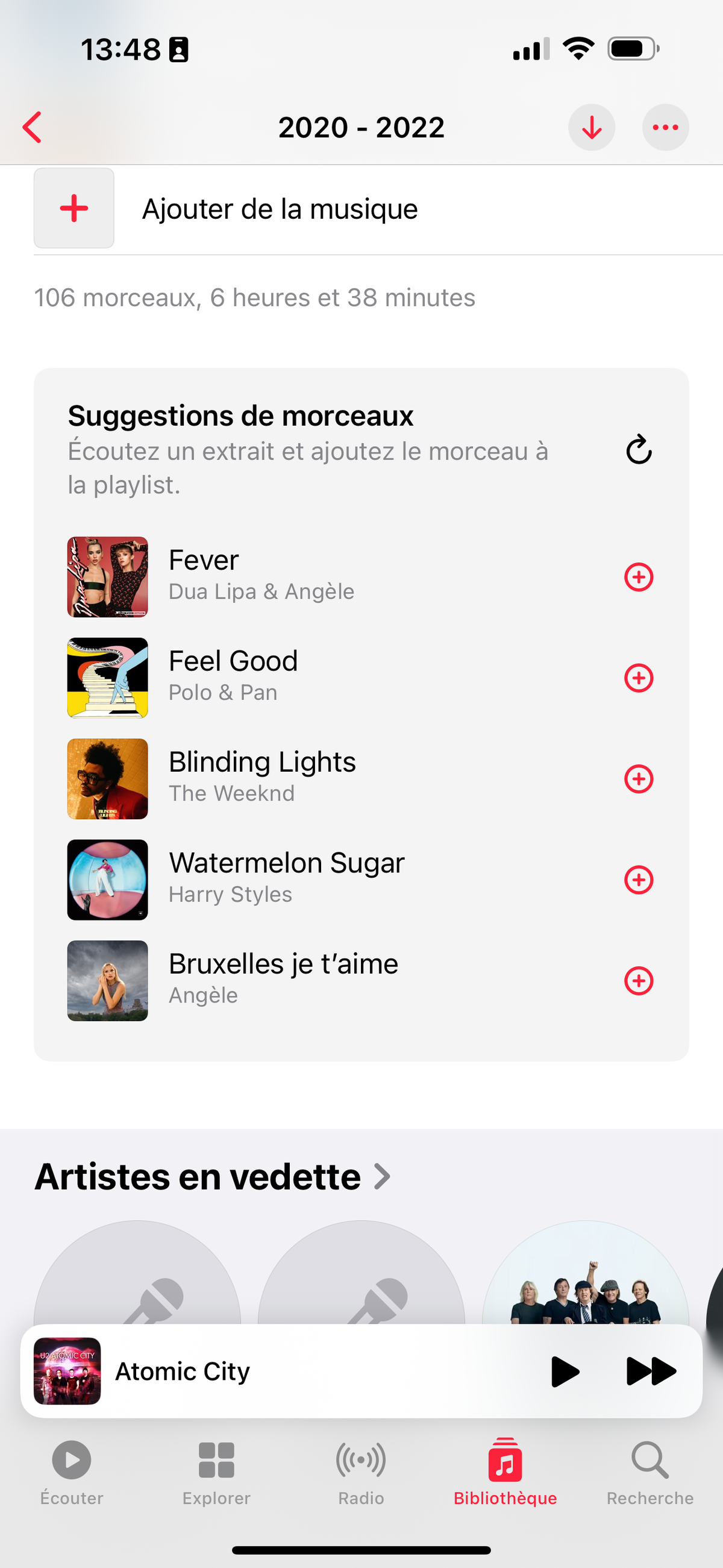 iOS 17.1 Musique