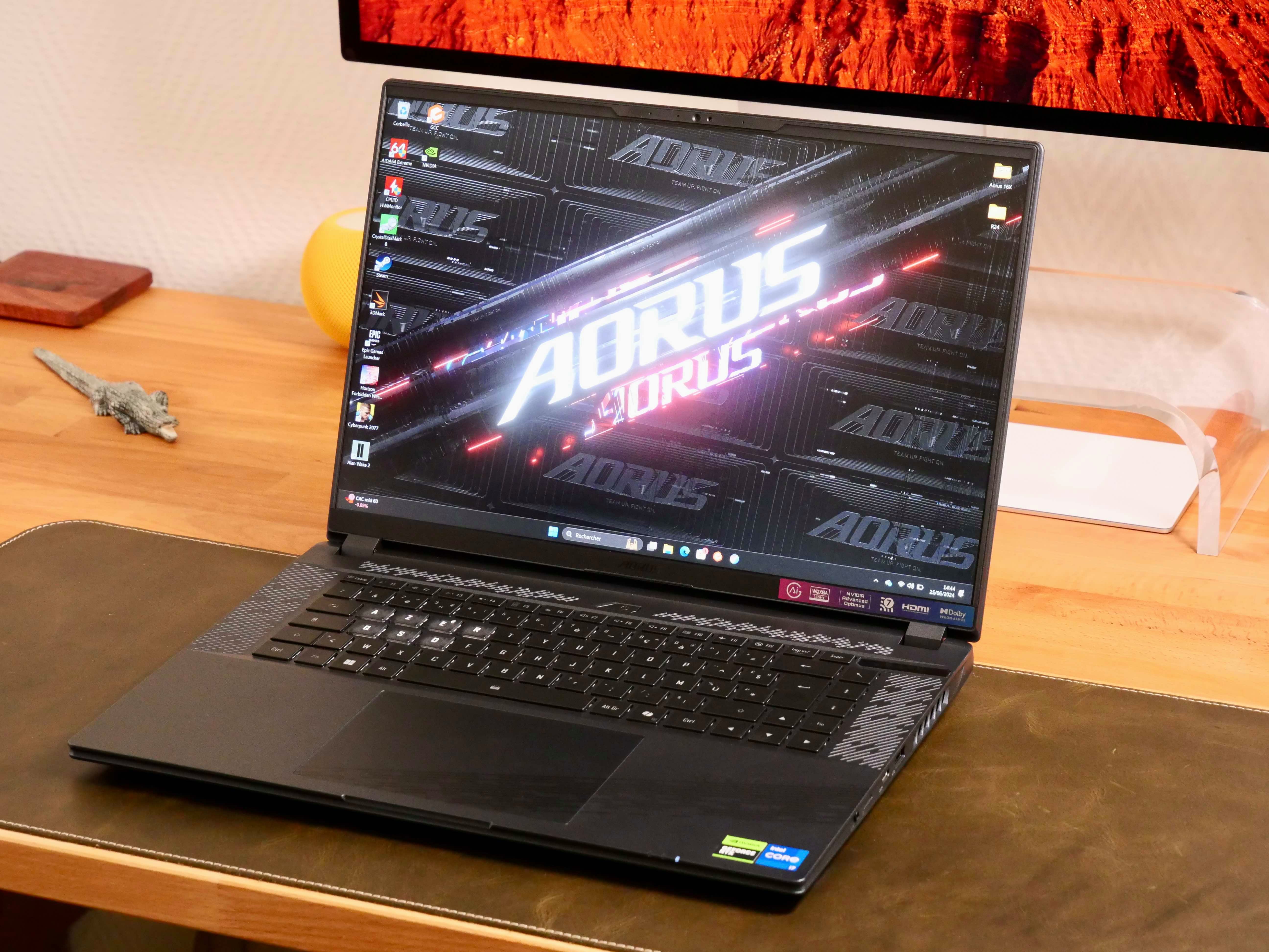 Le Gigabyte Aorus 16X // © Nathan Le Gohlisse pour Clubic