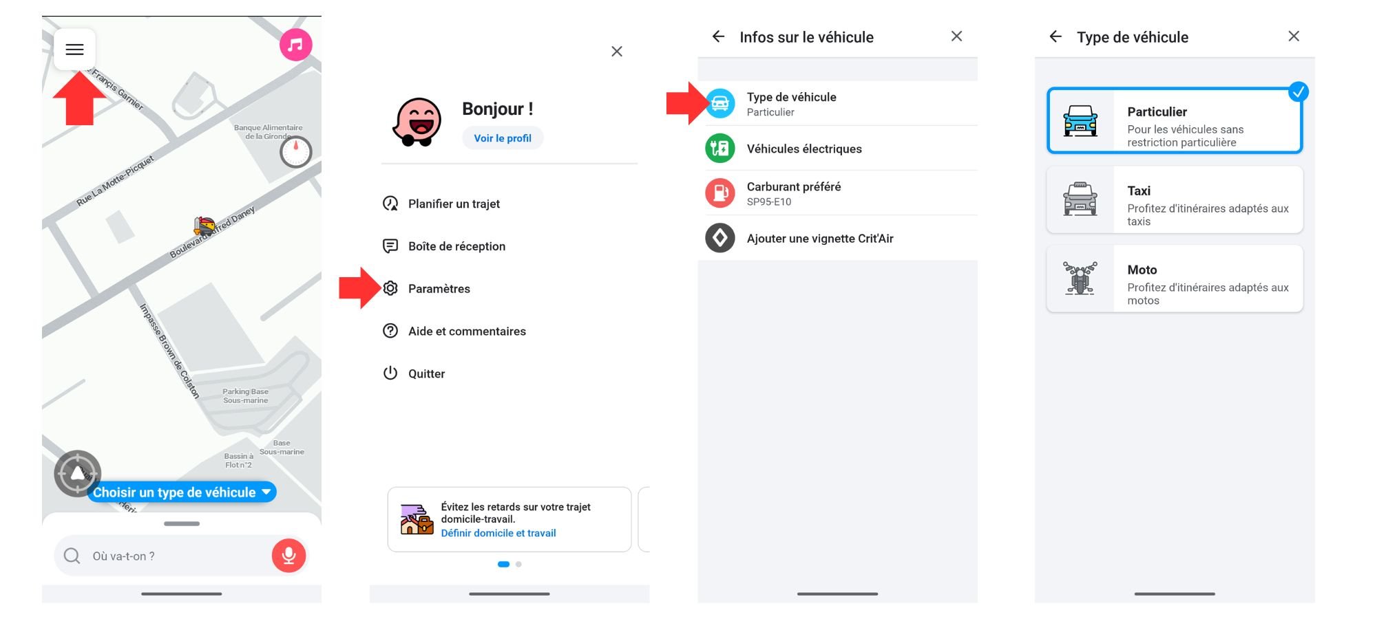Sélectionnez votre type de véhicule © Mia Ogouchi pour Clubic