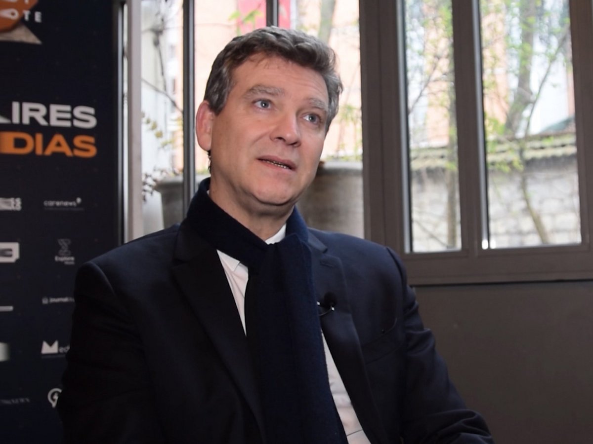 Arnaud Montebourg lors d'une interview pour Clubic © Clubic