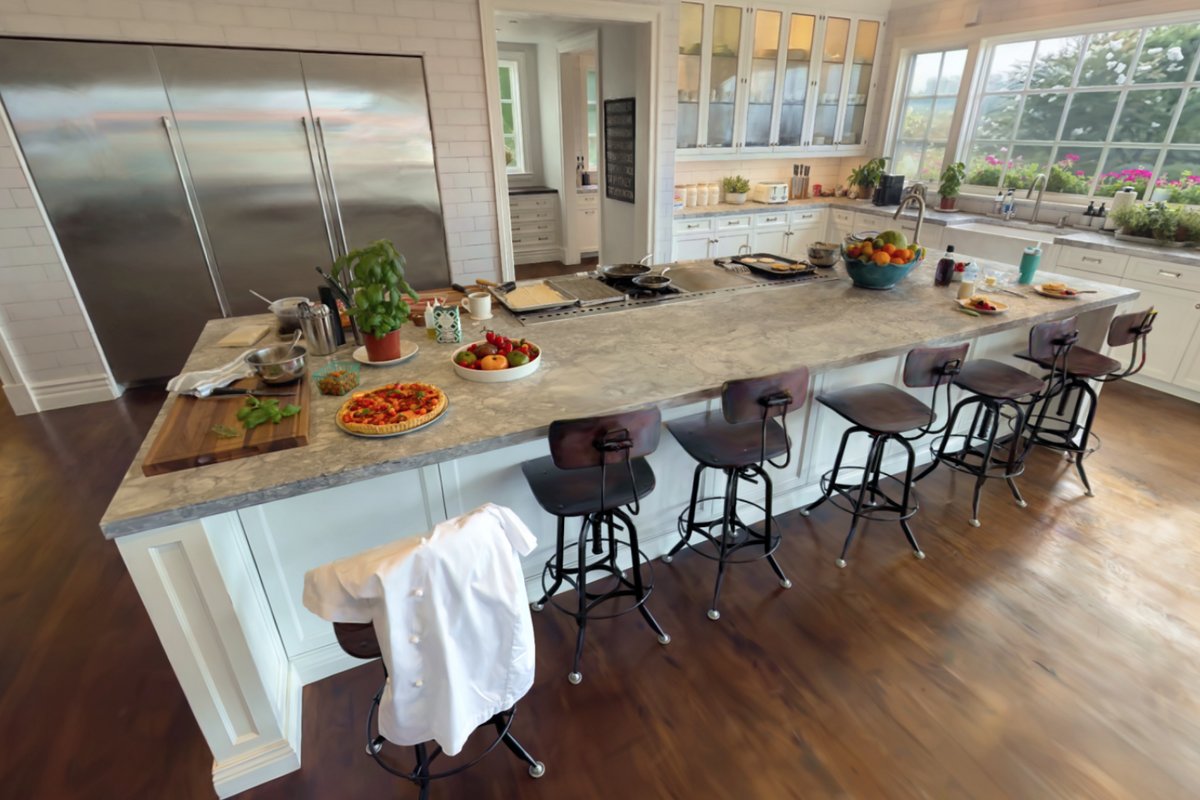 La maison de Gordon Ramsay en Hyperscape. ©Meta
