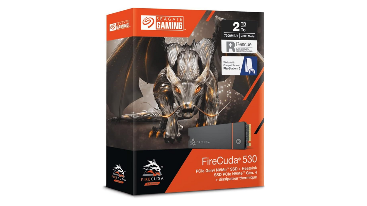 Le SSD avec dissipateur thermique Seagate FireCuda 530 2 To