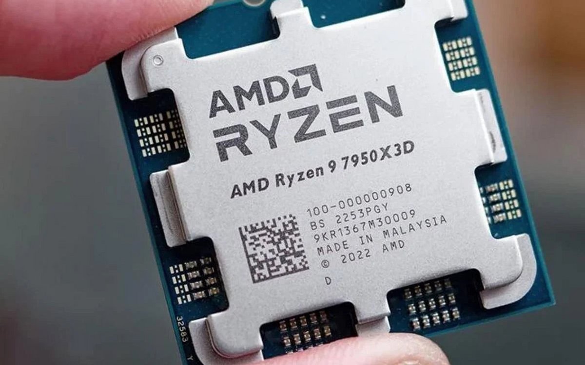 Bientôt envoyé à la retraite, le Ryzen 9 7950X3D ? © AMD