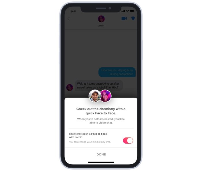 Tinder Face to Face