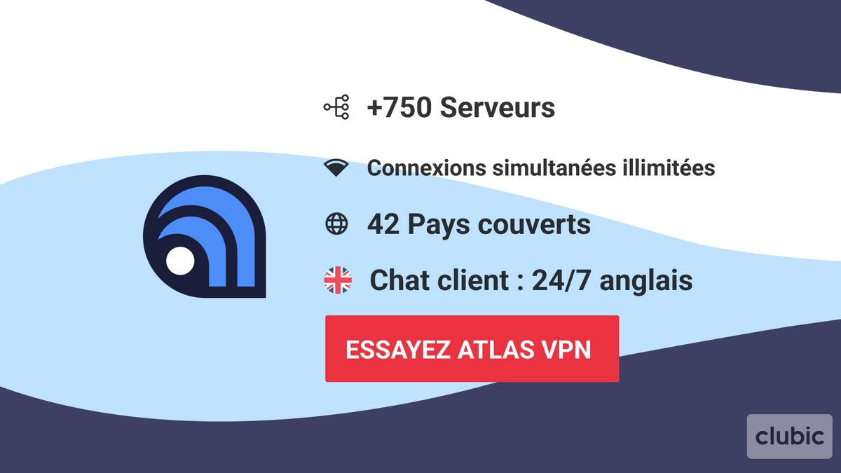 Atlas VPN - caractéristiques