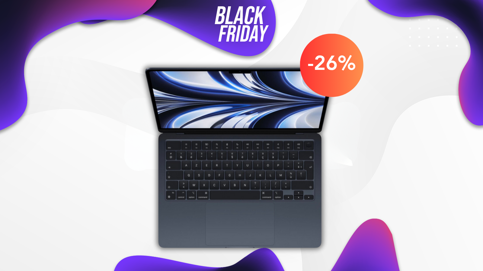 Record absolu : le MacBook Air M2 tombe à 773 € aujourd’hui seulement © clubic