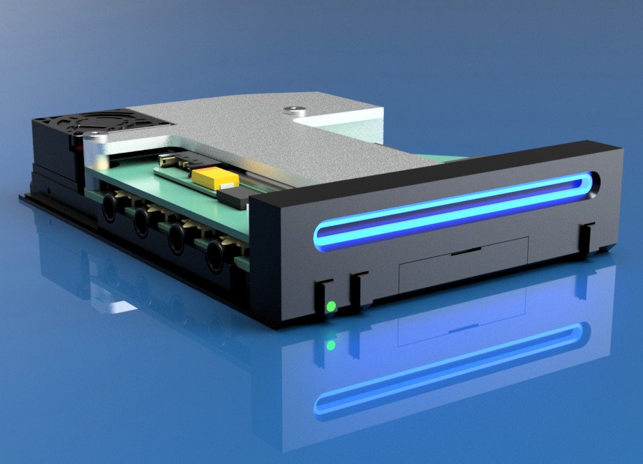 Les entrailles de cette Wii Mini ++ permettent de mieux comprendre l'exploit de miniaturisation © James Smith / GitHub