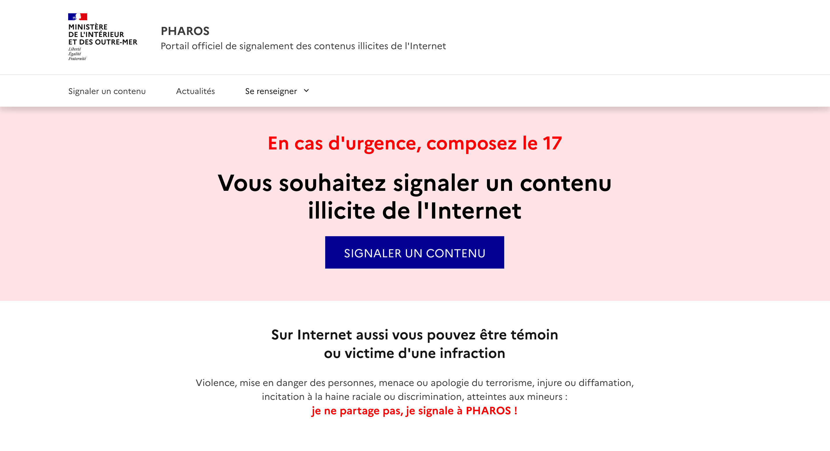 La plateforme Pharos © Capture Clubic