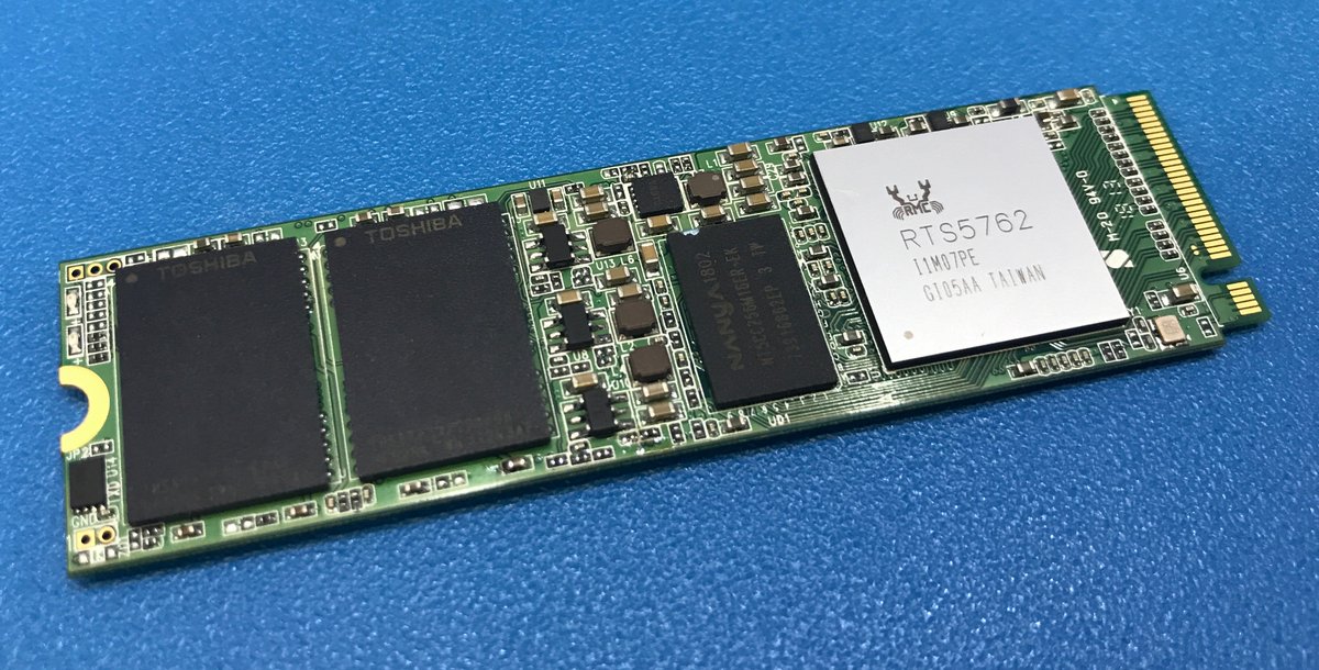 Le RTS5762 n'était qu'un contrôleur PCIe Gen 3 : place aux jeunes ! © AnandTech