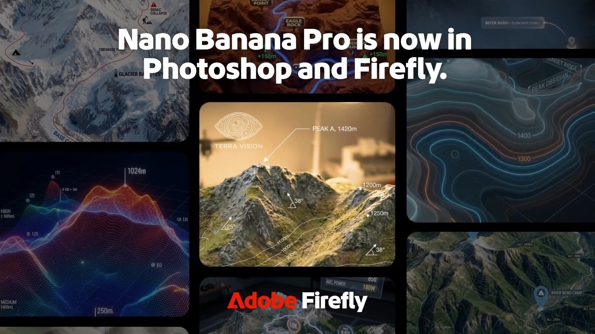 Adobe intègre Nano Banana Pro, le modèle d'image de Google basé sur Gemini 3, directement dans Photoshop et Firefly. © Adobe