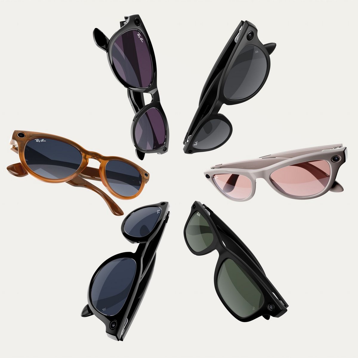 Les Ray-Ban Meta sont déclinées en plusieurs coloris © Ray-Ban