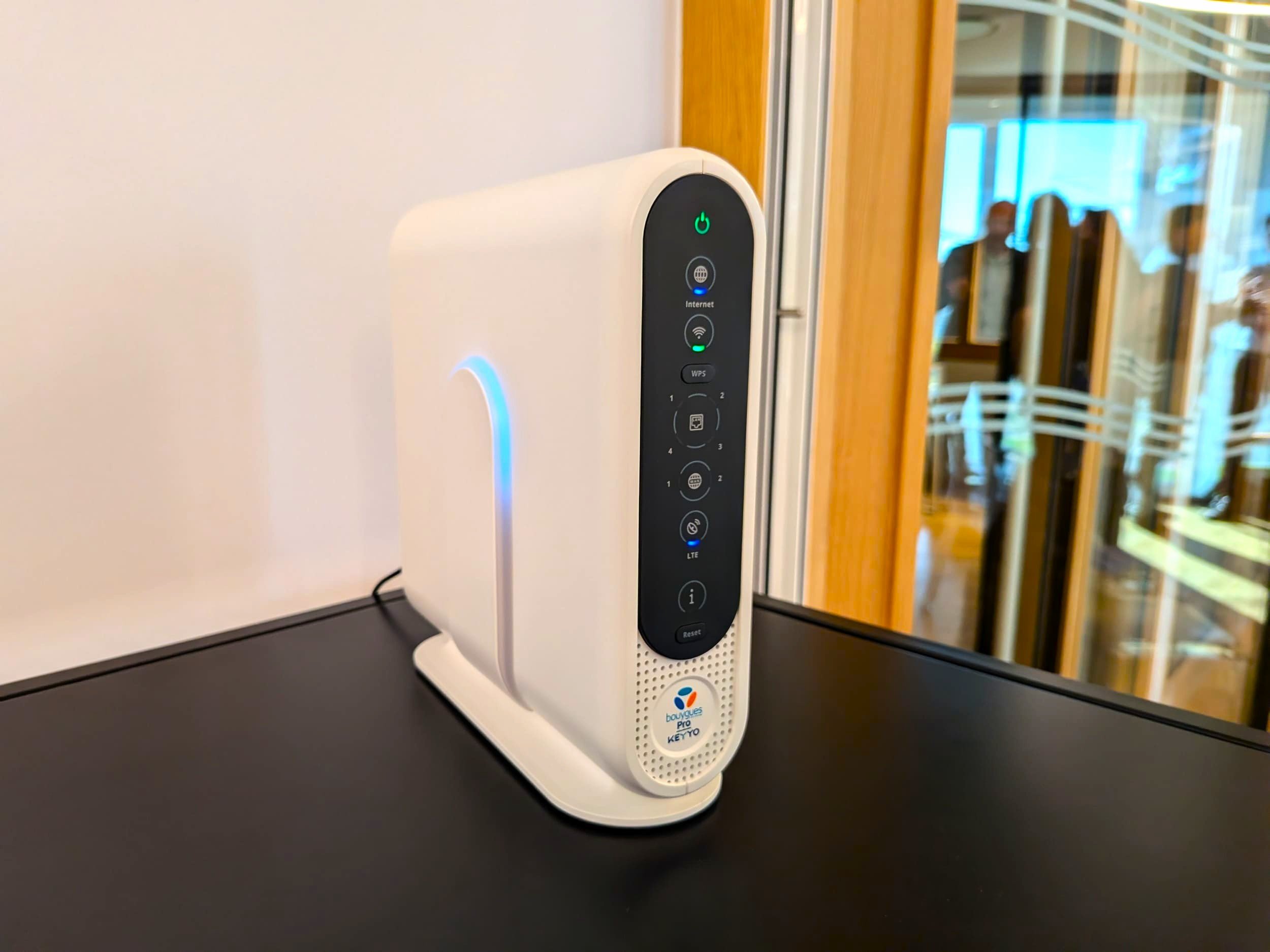 Bouygues Telecom a présenté la Bbox Pro Évolutive ce mardi © Nicolas Guyot / Clubic