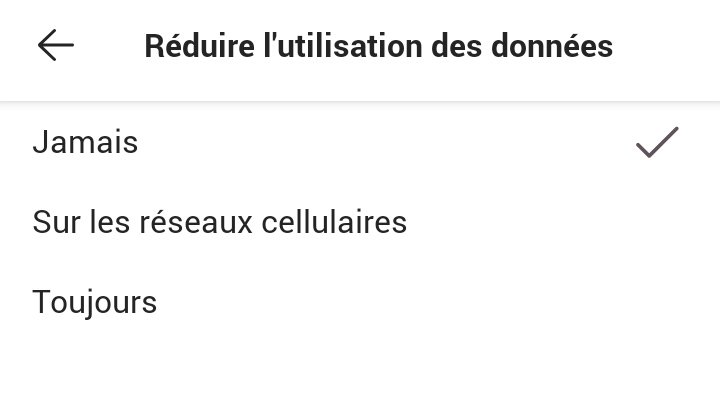 Microsoft Teams smartphone données