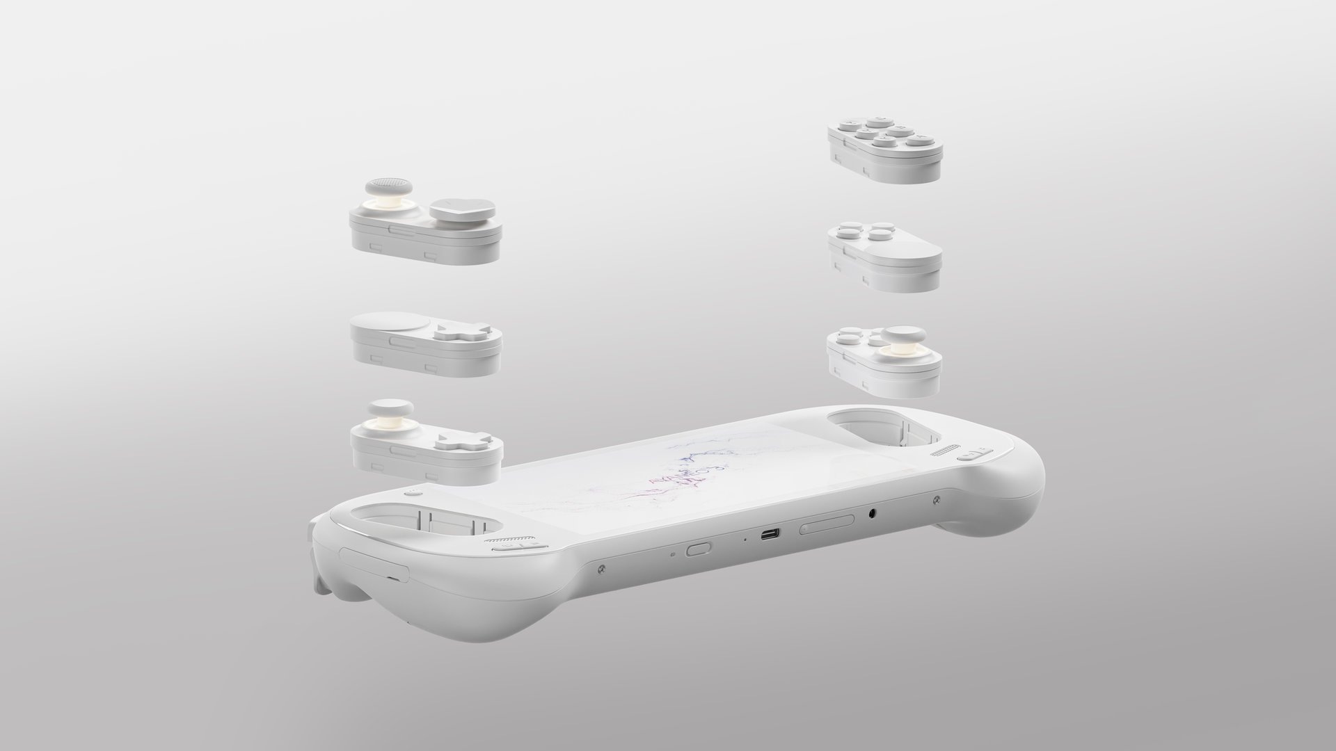 Deux blocs de contrôle modulaires © AYANEO