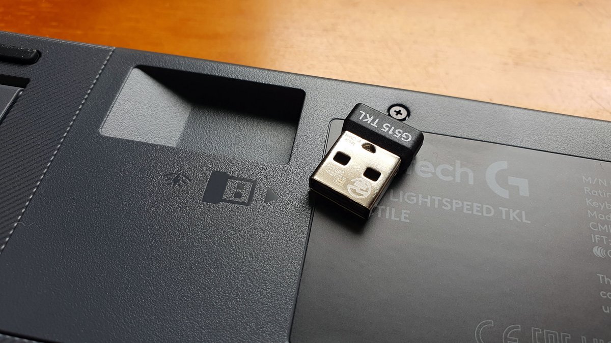 Le dongle USB accepte le clavier et une souris Lightspeed à la fois © Nerces pour Clubic