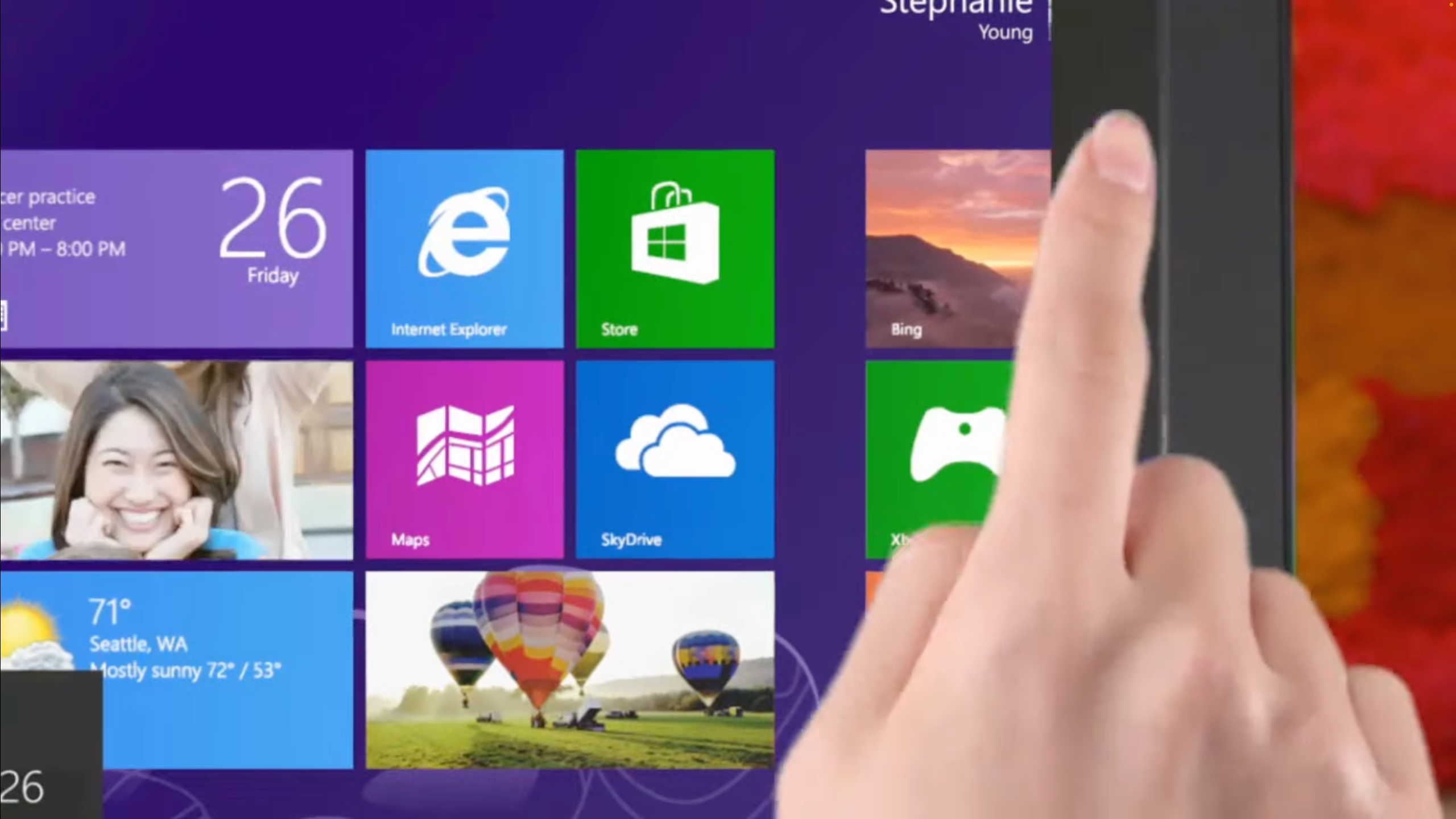 Une interface qui a plus que jamais divisé les utilisateurs de Windows. © Microsoft