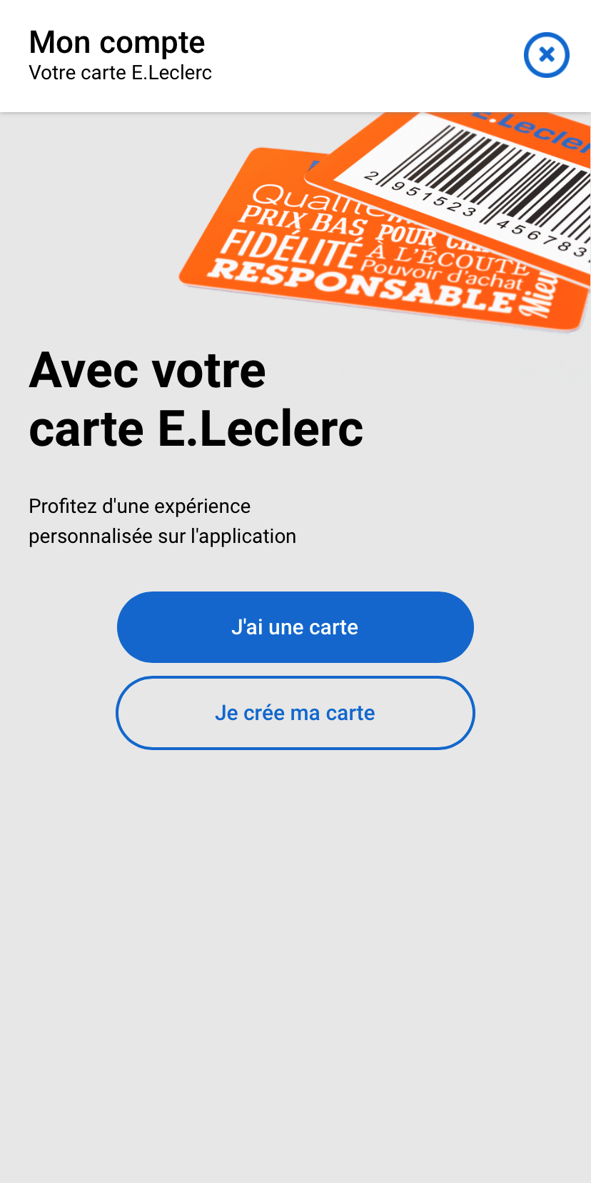 Connexion E.Leclerc