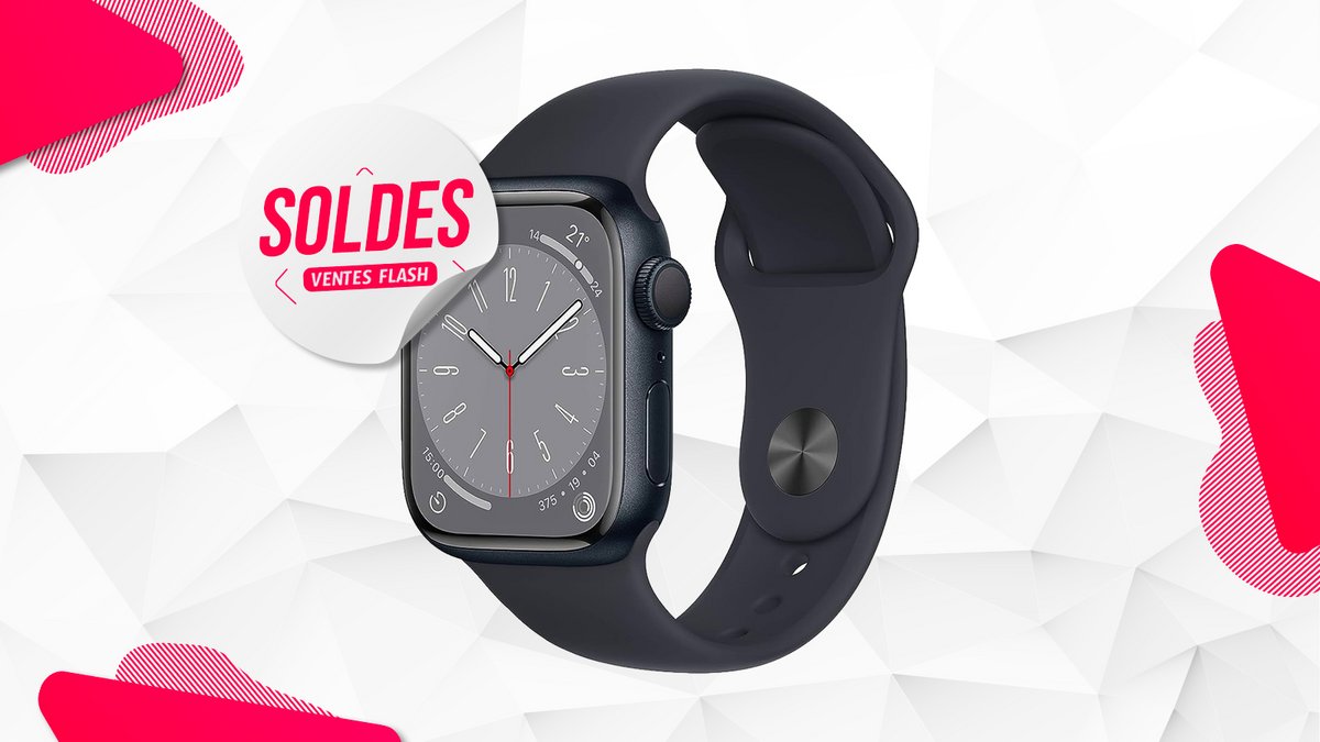 La montre connectée Apple Watch Series 8 (GPS)