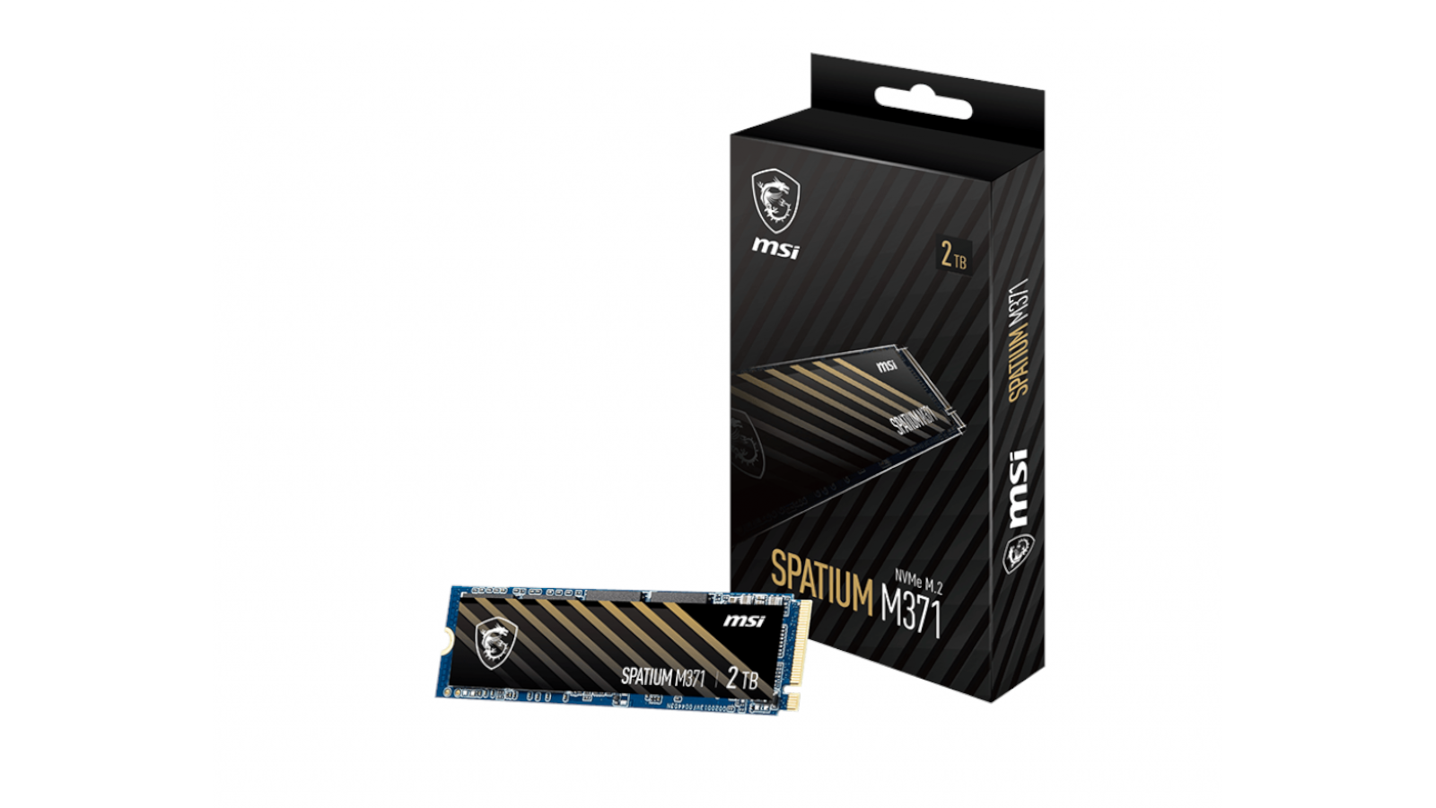 Le SSD MSI Spatium M371 dans sa version 2 To