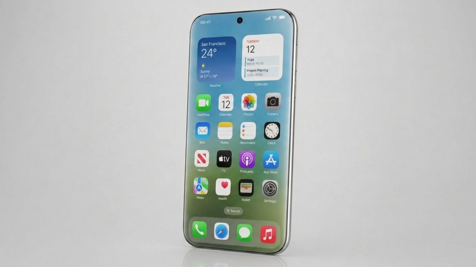 Un iPhone incurvé pour le 20ème anniversaire du smartphone ? ©Concept par Ice Universe