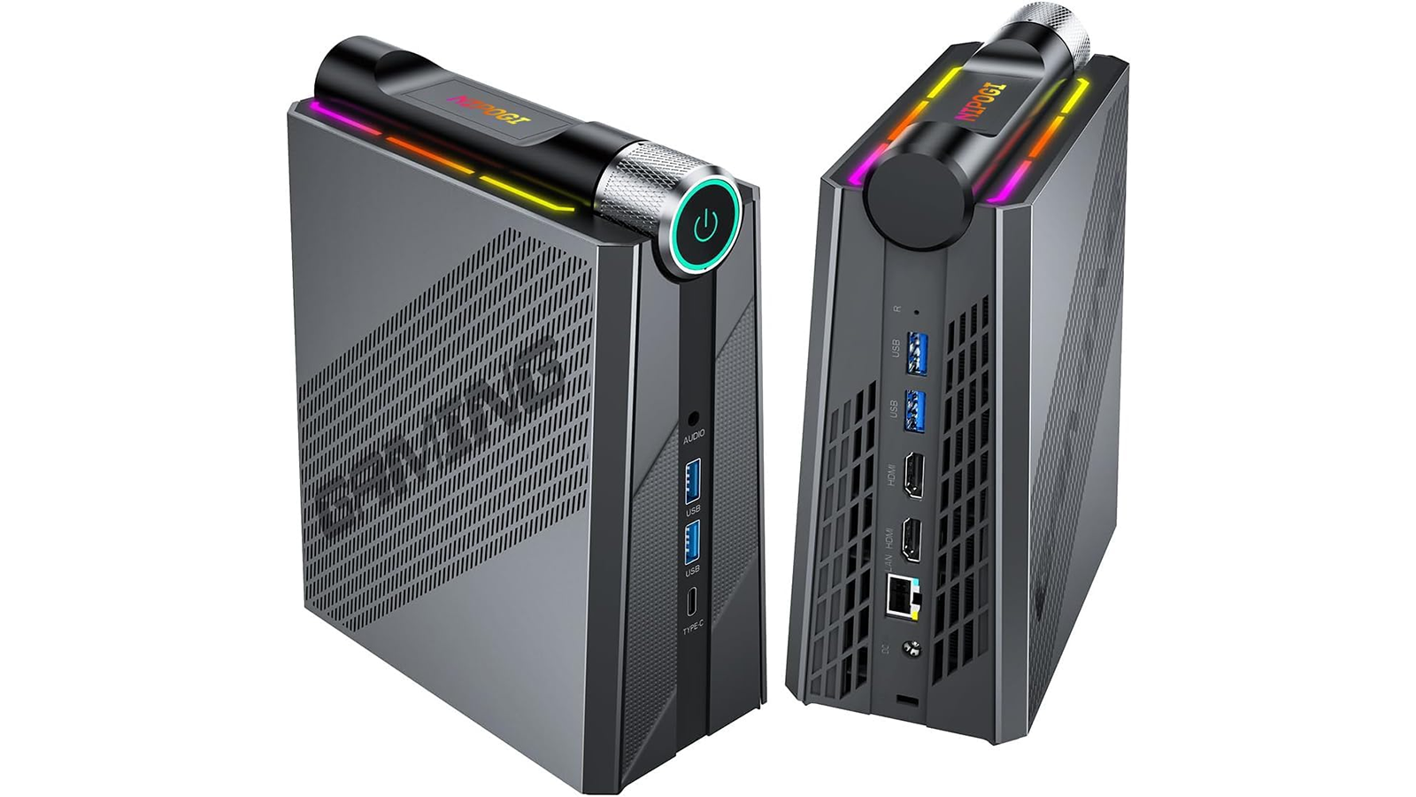 Le Mini PC gaming NiPoGi AM08 Pro avec sa carte graphique AMD Radeon RX 680M
