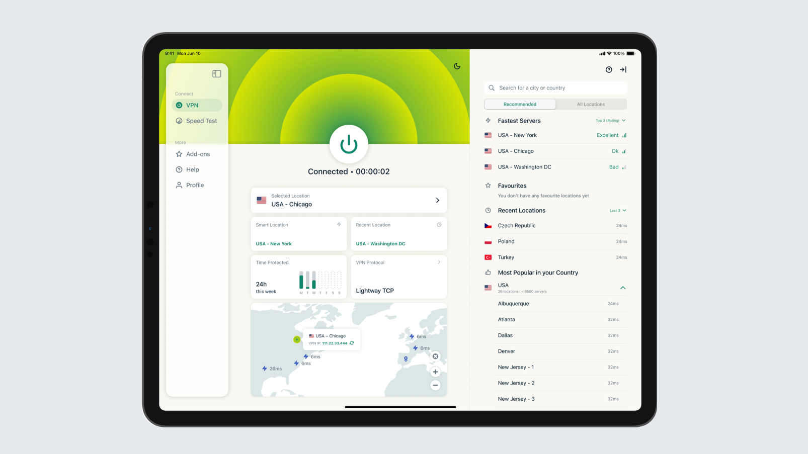 ExpressVPN simplifie (enfin) la vie des utilisateurs sur Mac et iPad. © ExpressVPN
