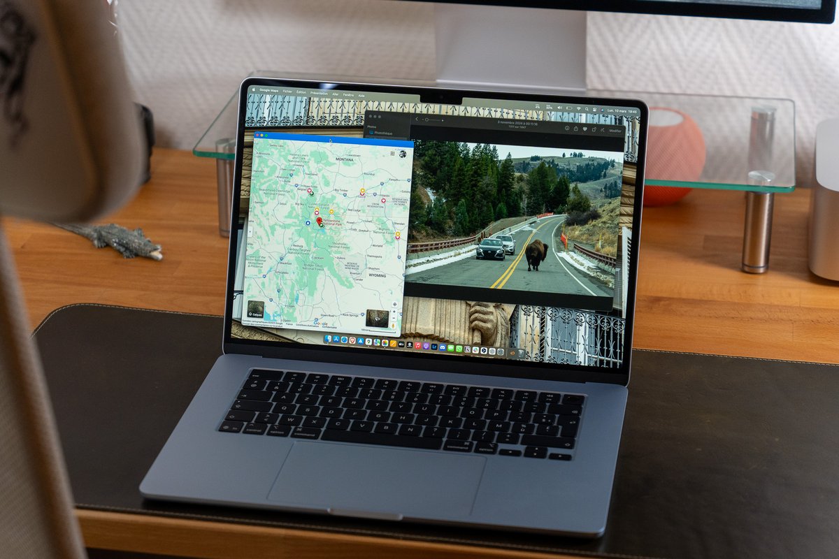 Le MacBook Air est une nouvelle fois un excellent allié au quotidien © Nathan Le Gohlisse pour Clubic