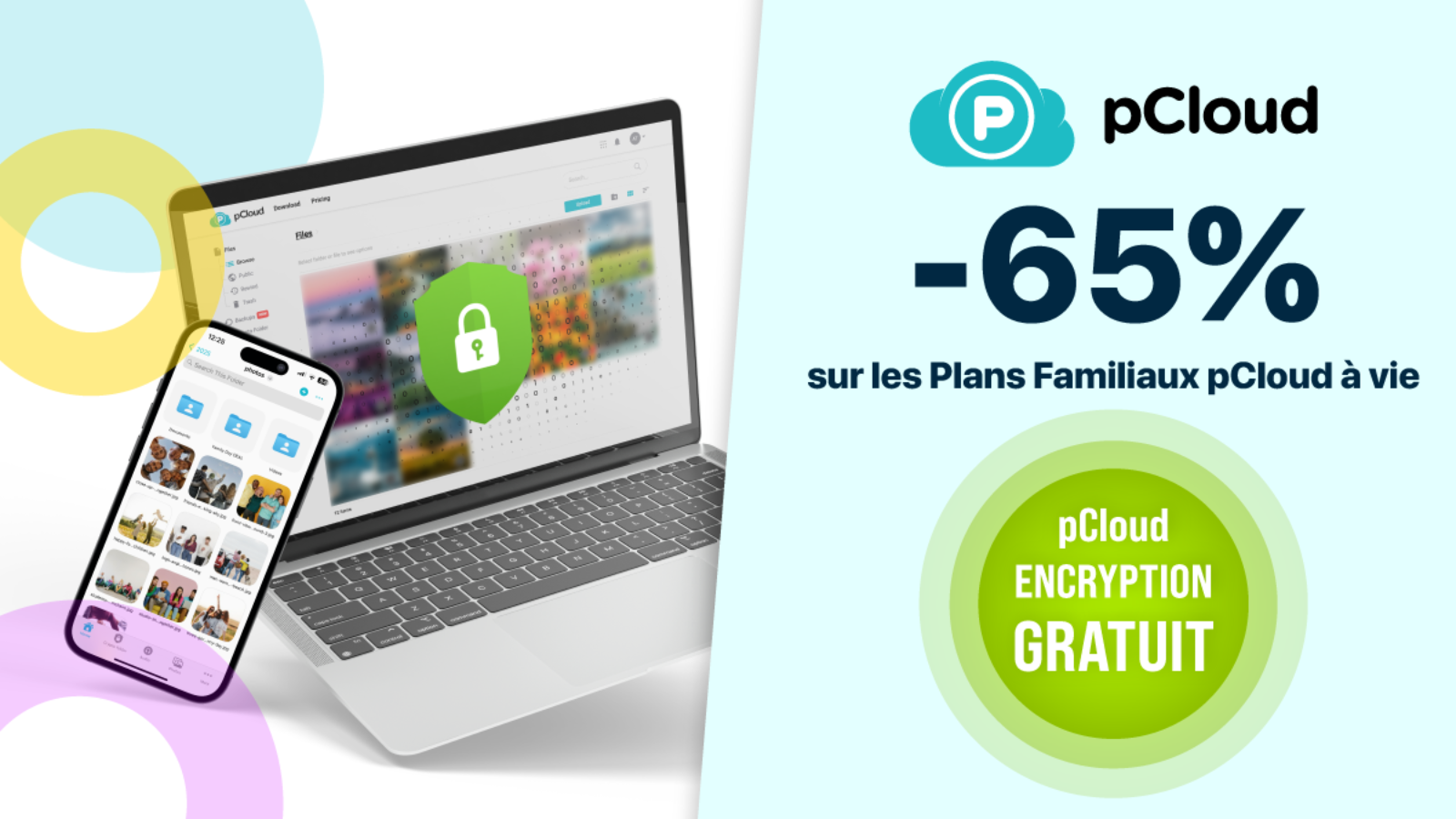 -65% sur les plans de stockage à vie ! ©pCloud