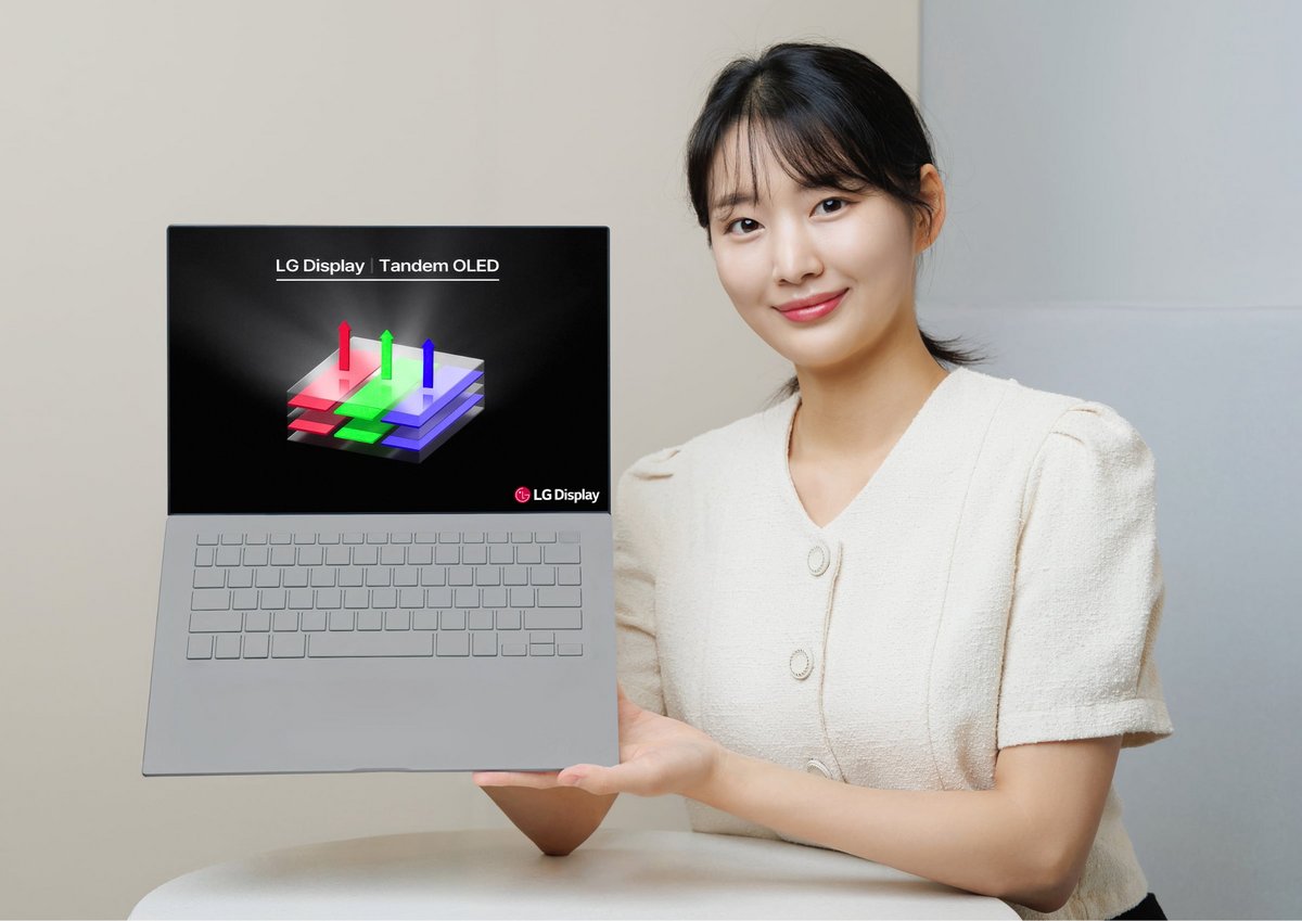 LG Display propose sa nouvelle technologie d'affichage sur les PC portables © LG Display