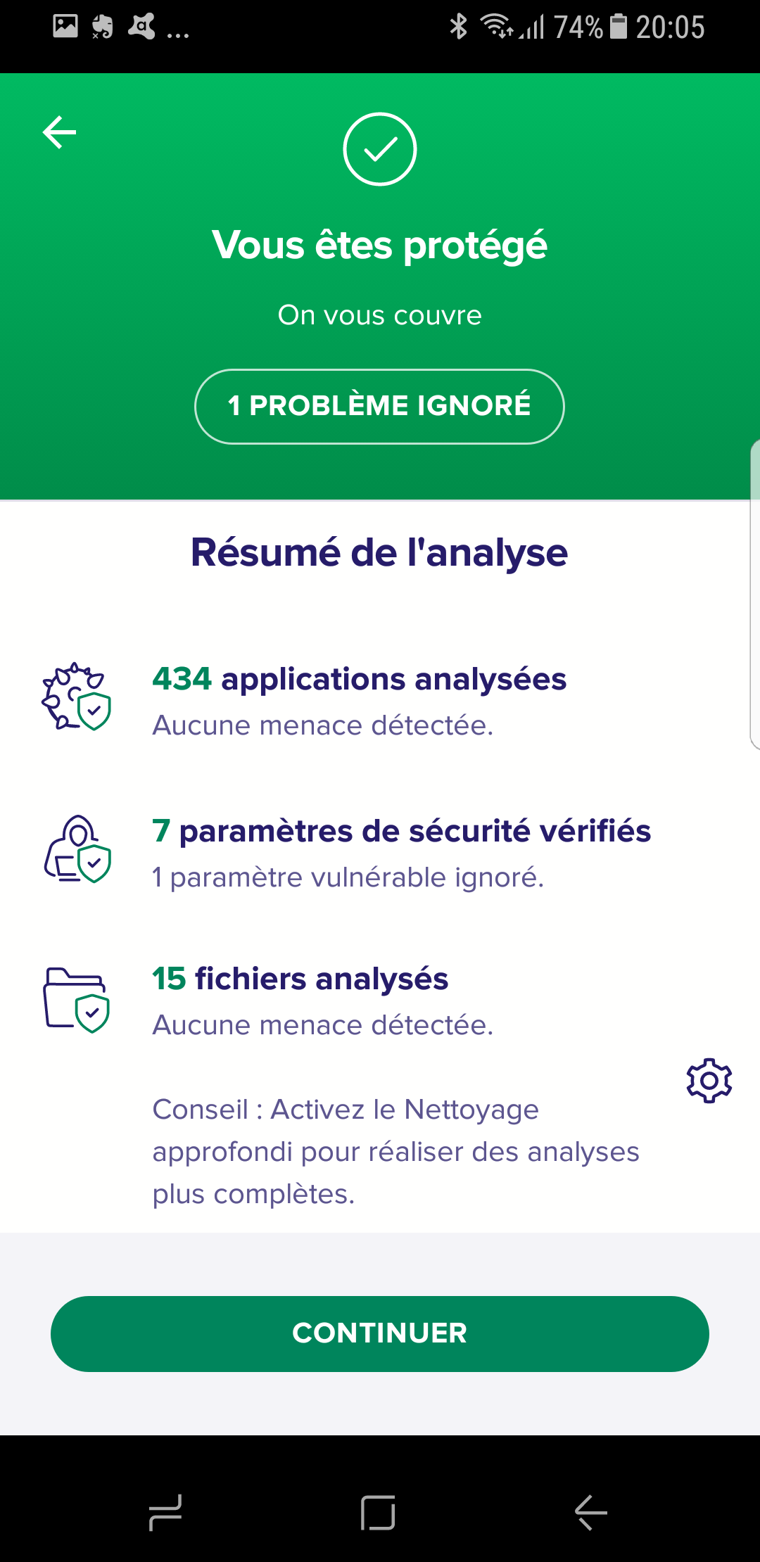 Avast Security Premium pour Android 