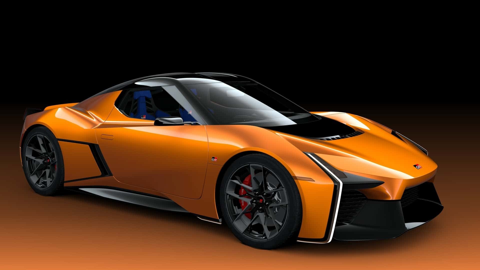 La Toyota FT-se est un concept de voiture de sport électrique présenté au Japan Mobility Show ©Toyota