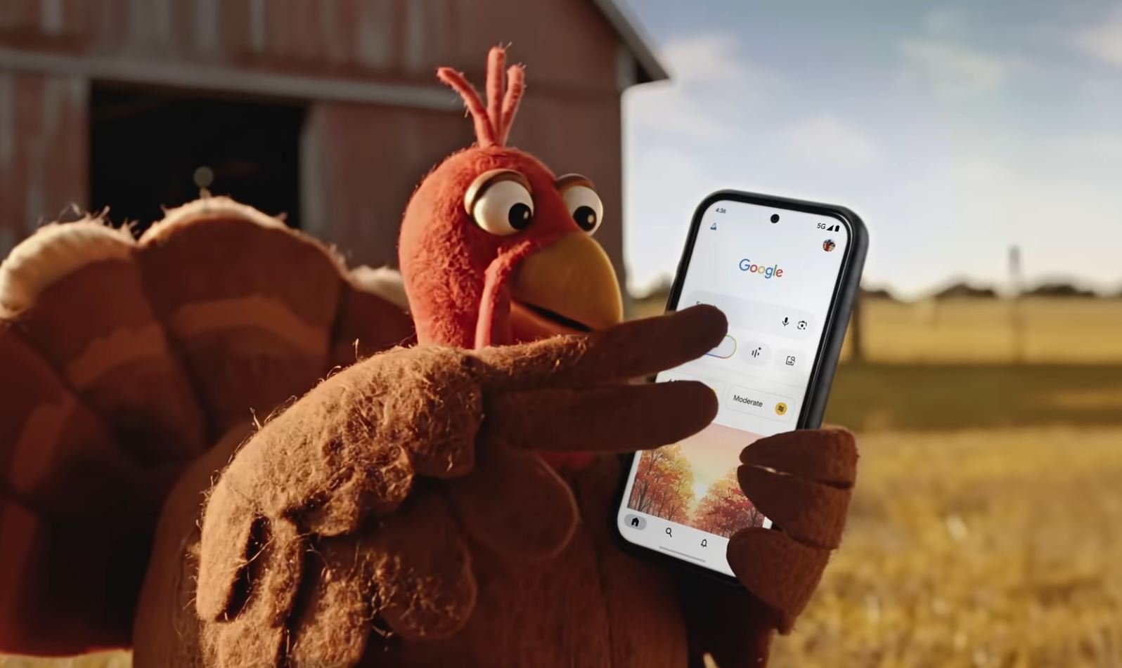 La nouvelle publicité pour la recherche Google AI a été faite... l'IA de Google, forcément. ©Google