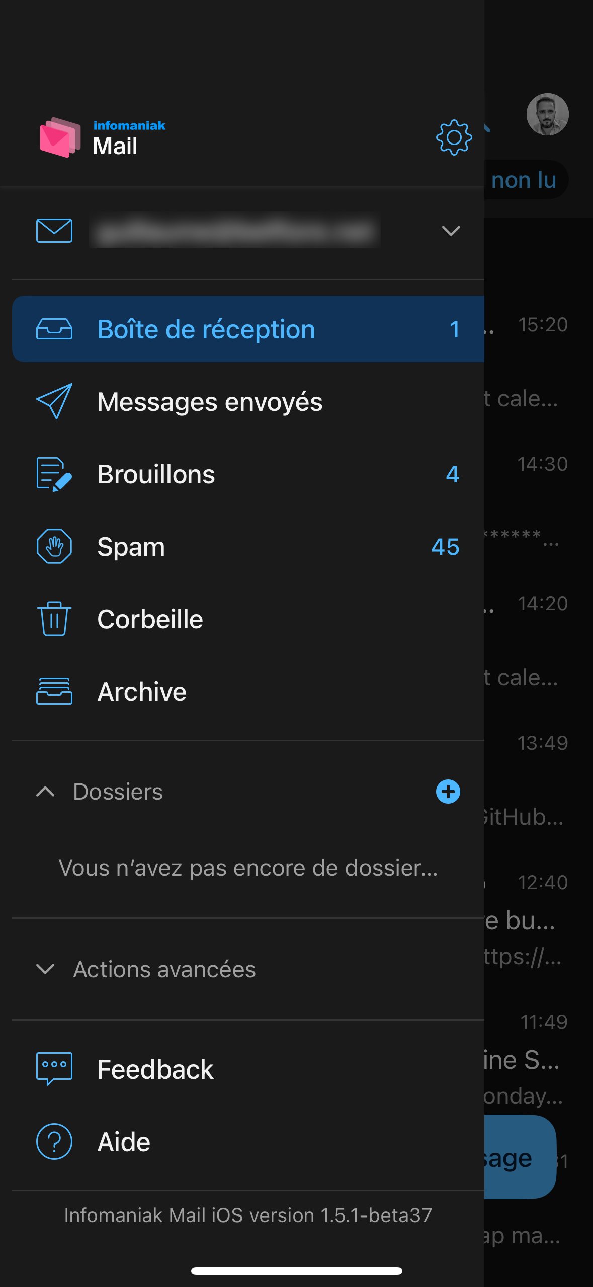 sur iOS
