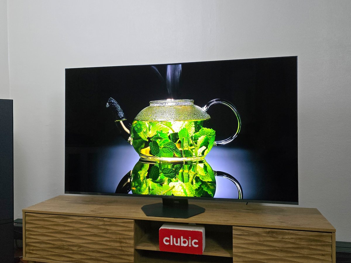 Photo du Hisense U8Q prise lors de notre test  © Clubic