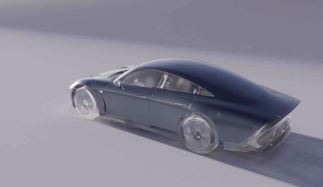 Contrairement aux panneaux solaires classiques, cette peinture n’utilise ni silicium ni terres rares - ©Mercedes