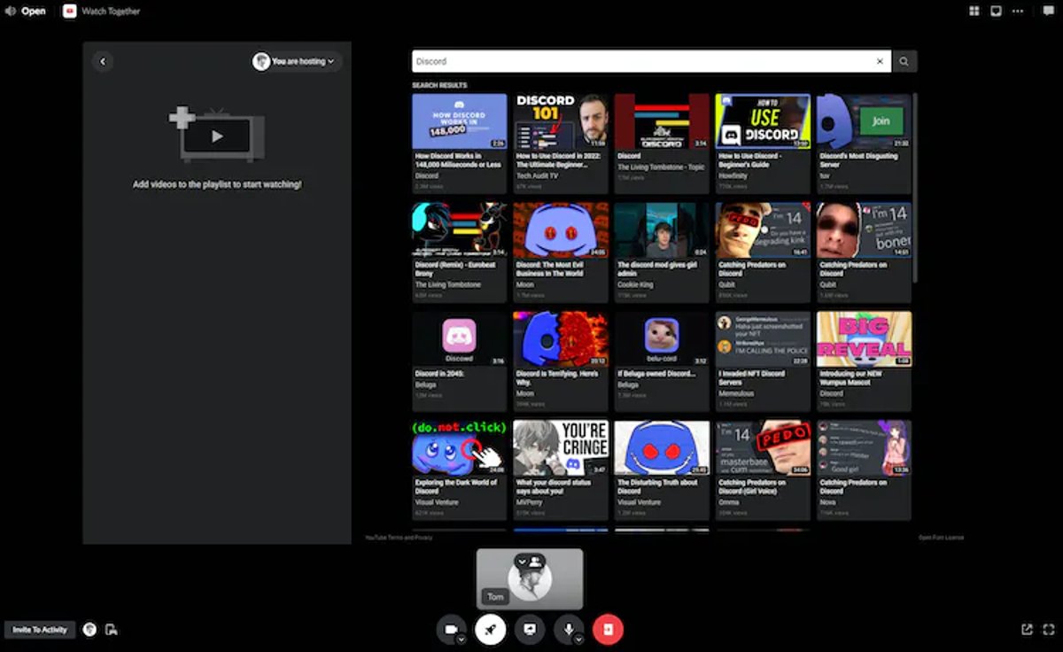 La nouvelle fonction YouTube Watch Together © Tom Warren / The Verge