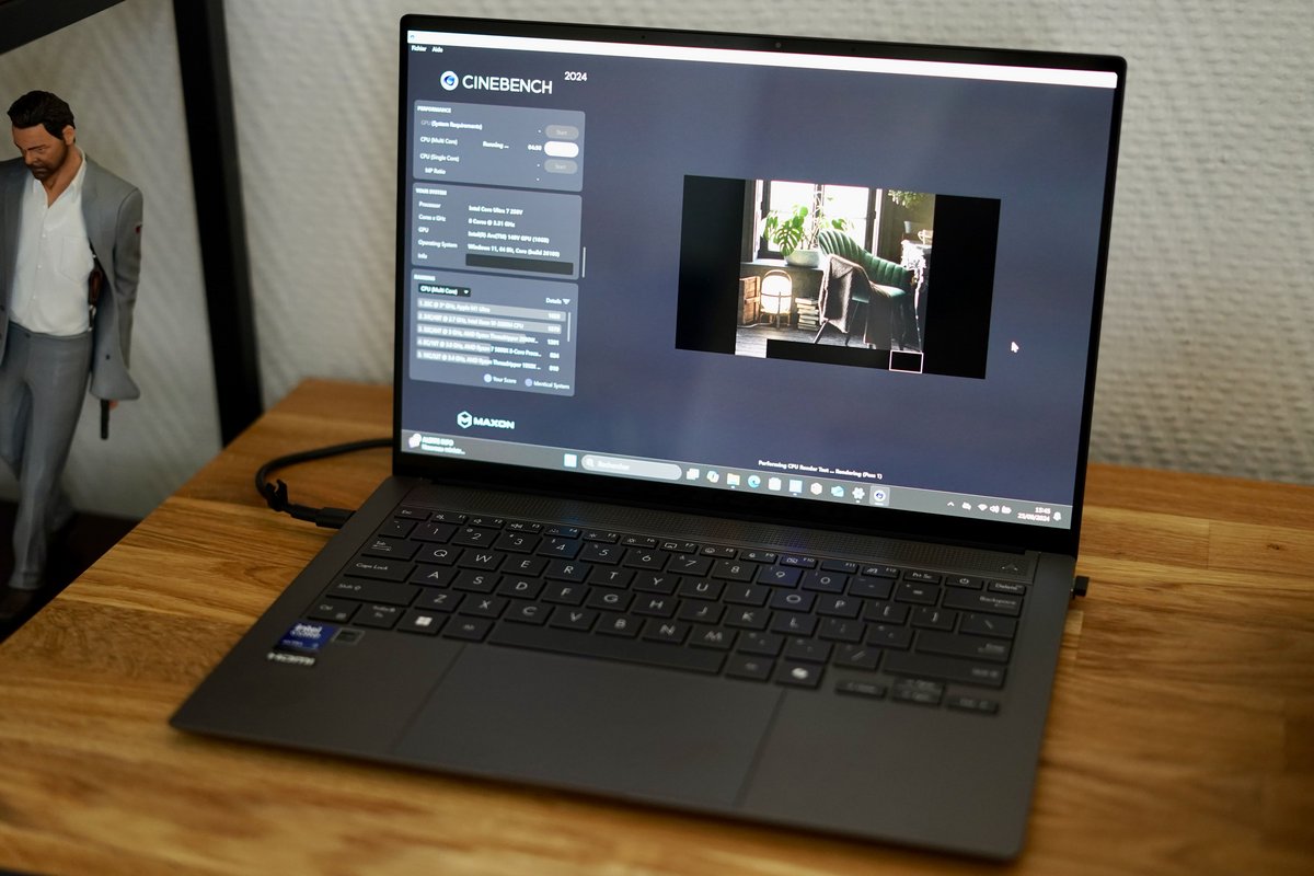 Nos tests ont été réalisés sur le nouvel ASUS Zenbook S14 © Nathan Le Gohlisse pour Clubic