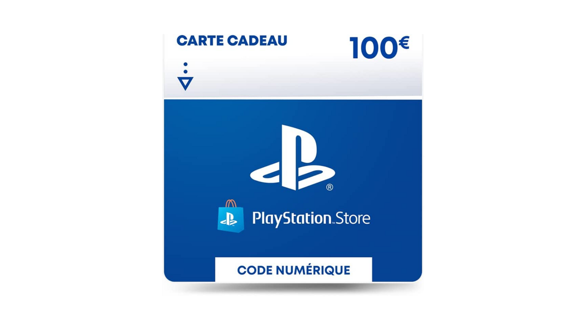 La carte PSN de 100 €