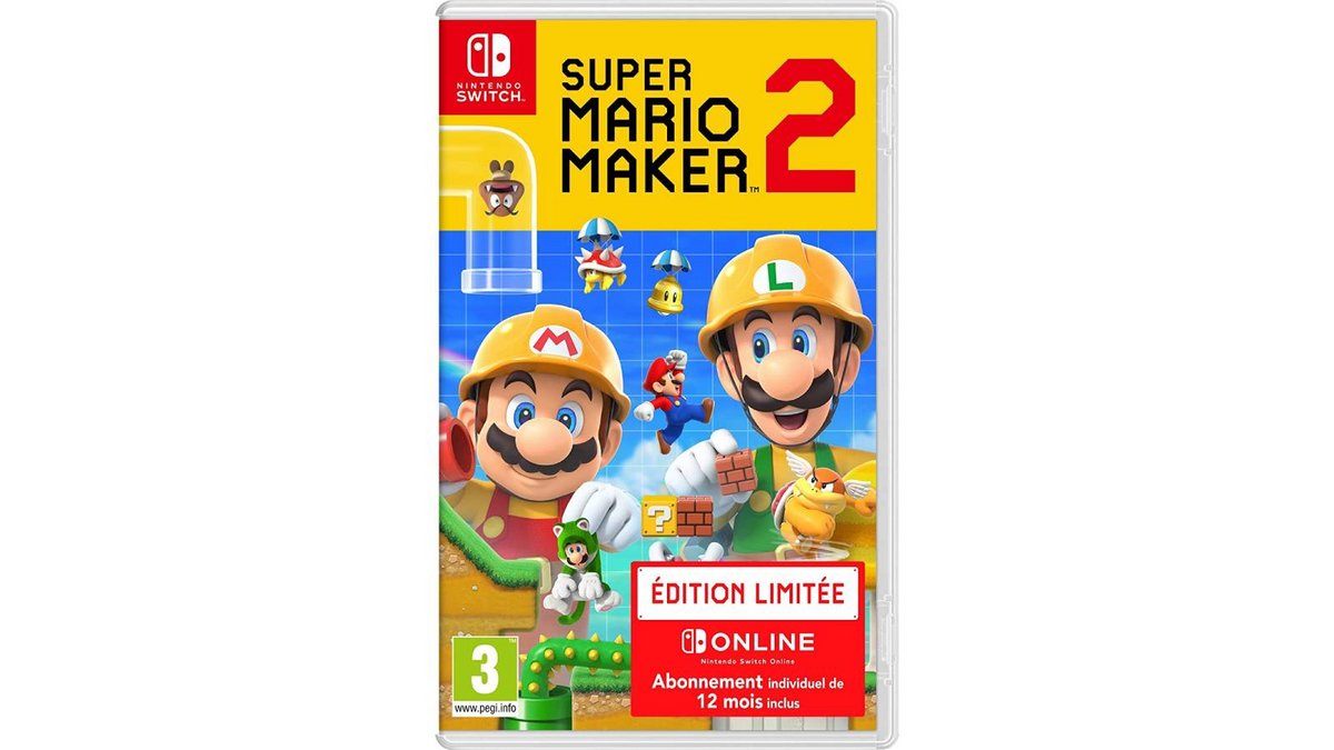 Super Mario Maker 2 sur Switch