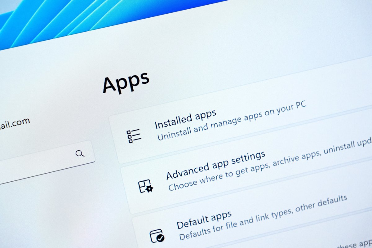 Les Paramètres vont bientôt aller plus loin dans la gestion de vos apps. © Shutterstock