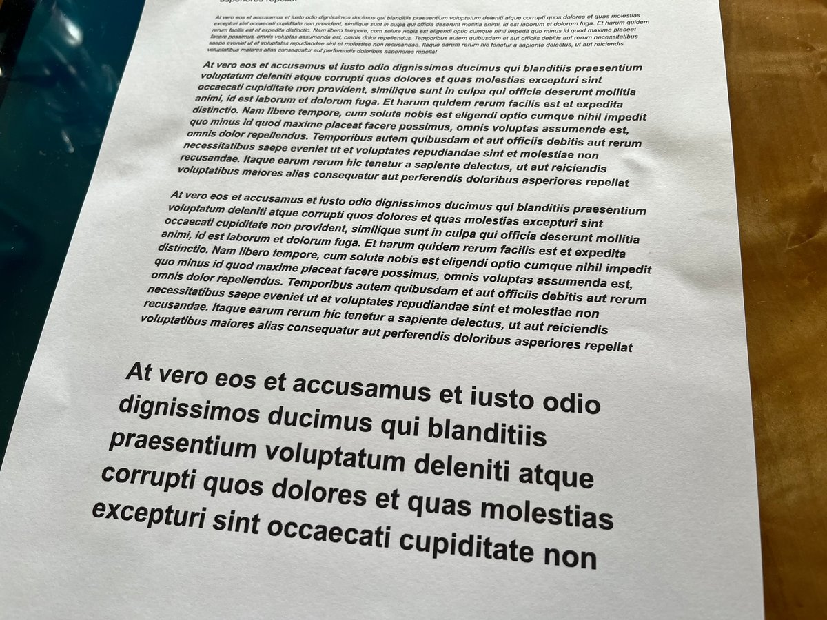 Qualité du lettrage correcte dans de nombreuses polices © Vincent Touveneau