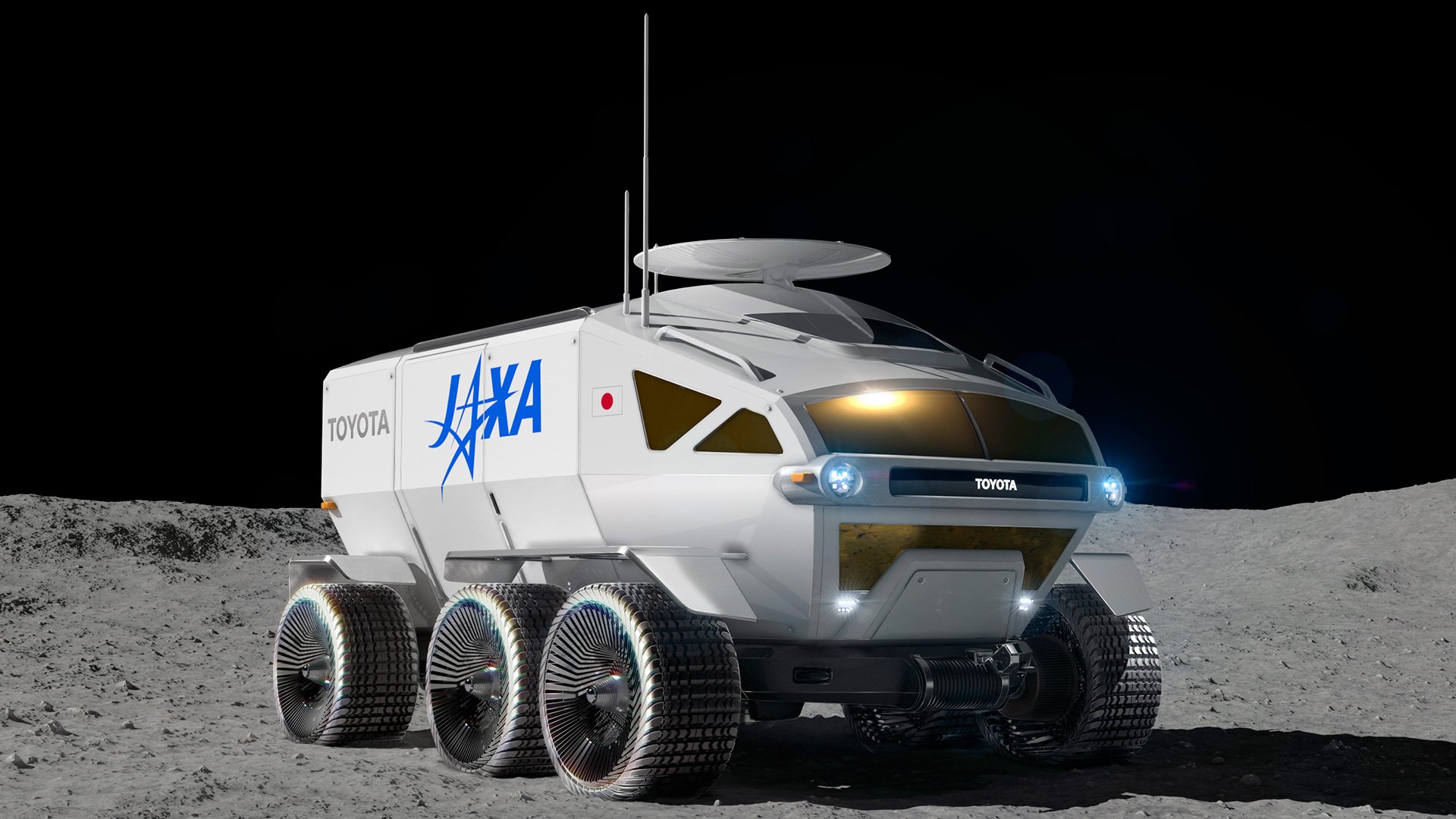 La Lune pourrait attirer des industriels non-spécialisés dans le spatial. Crédit : JAXA.