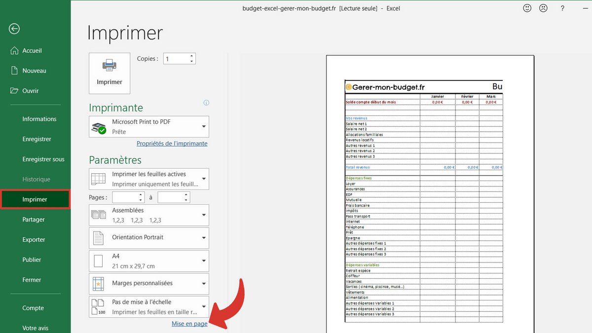 Tuto Excel